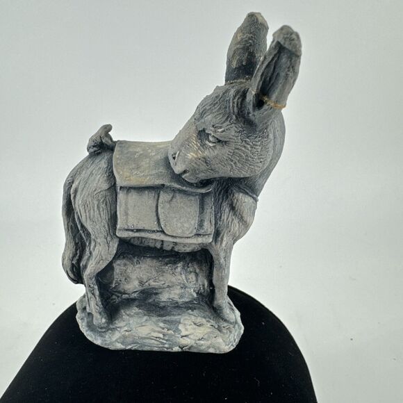 Donkey Frog Sculpture Figurine Mt St Helens Volcanic Ash VTG 4”T 2.85” L Seattle - Picture 1 of 9